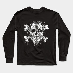 SKULL OF MISFITS Long Sleeve T-Shirt